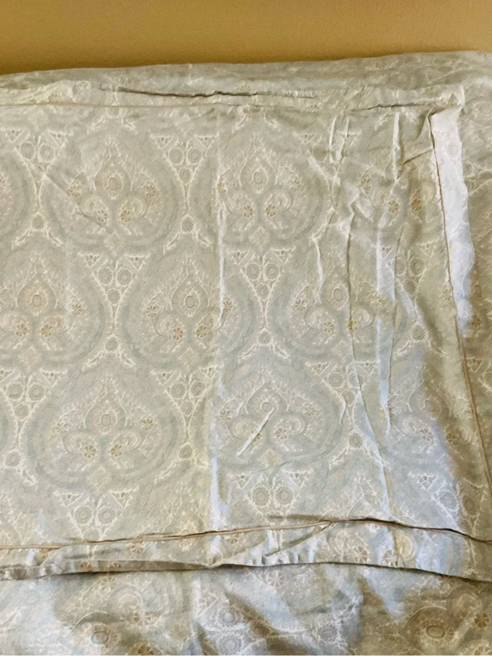 VTG Restoration Hardware Italian Cypress Paisley KING Duvet Cover & 2 Euro Shams